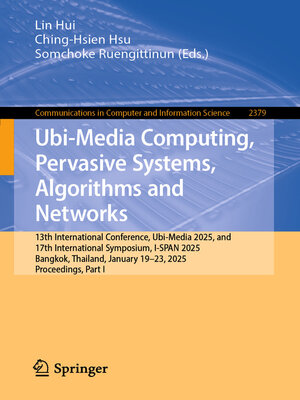 cover image of Ubi-Media Computing, Pervasive Systems, Algorithms and Networks